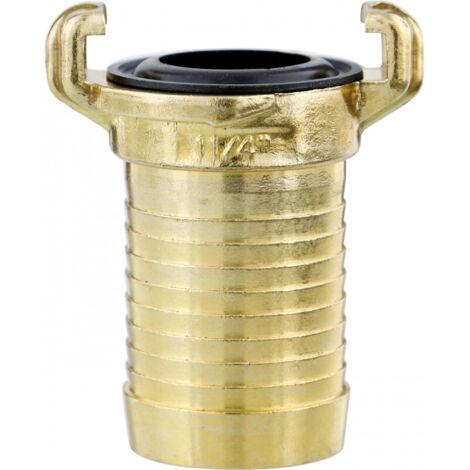 Gardena – Raccord rapide 710420 – Laiton attelage à griffes – Ø 32 mm (1 1/4') – Connexion résistante pour agriculture et industrie - Q019221