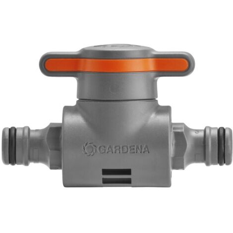 Gardena – Raccord rapide avec vanne de régulation – Diamètre 13mm – Résistant aux UV et au gel – Pour arrosage précis et ajustable - 18266-20