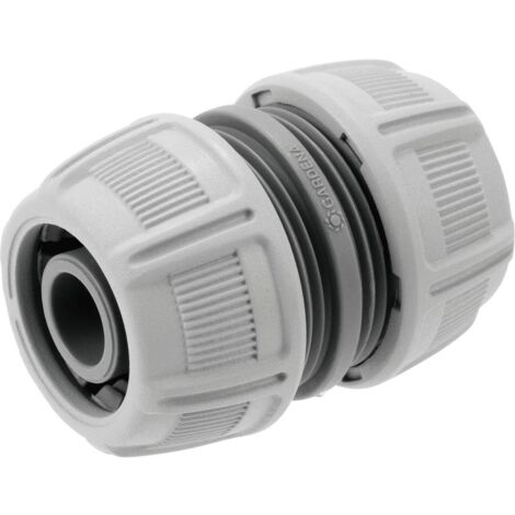 Gardena – Raccord réparateur 1823350 Ø 19 mm (3/4) – En plastique – Connexion rapide pour tuyaux – Écrou de serrage ergonomique