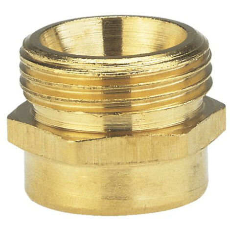 GARDENA Reduzier-Messing-Gewindenippel, 33,3 mm (G 1)-AG / 42 mm (G 1 1/4)-IG