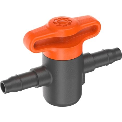 GARDENA Robinet d'arrêt 4,6 mm (3/16") Micro-Drip-System (13217-26)