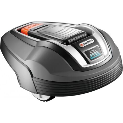 Gardena – Robot tondeuse 700m² – Guidage aléatoire – Largeur de coupe 170mm – Hauteur de coupe réglable 20-50mm – Fonction ECO et sécurité avancée - R70Li