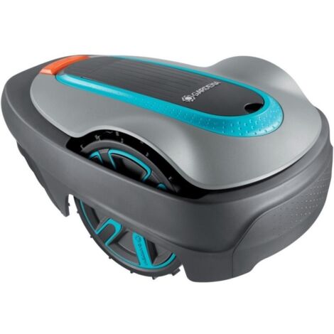 Gardena – Robot tondeuse SILENO city 500 – Surface d'action 500m² – Guidage intelligent – Largeur de coupe 22cm – Silencieux et maniable