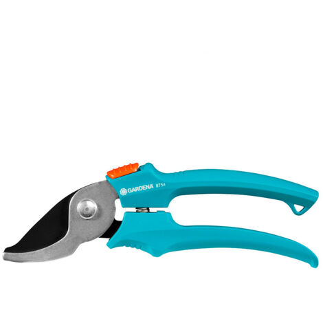 Gardena – Sécateur à main pour fleurs et jeunes pousses – Lame anti-adhésive – Design ergonomique – Coupe précise jusqu'à 18 mm