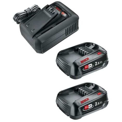 Gardena - Set 4,4A Ladegerät AL 18V-44 P4A und 2x Akku PBA 18V Li-Ion 2,5 Ah SoC 14914-20