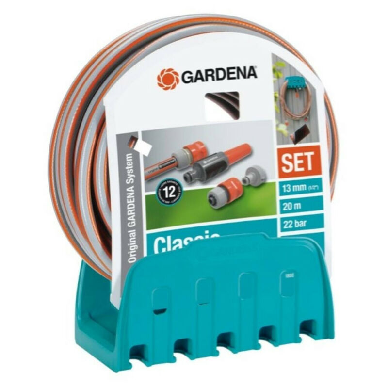 

Gardena Manguera Equipada 13-20M + Soporte