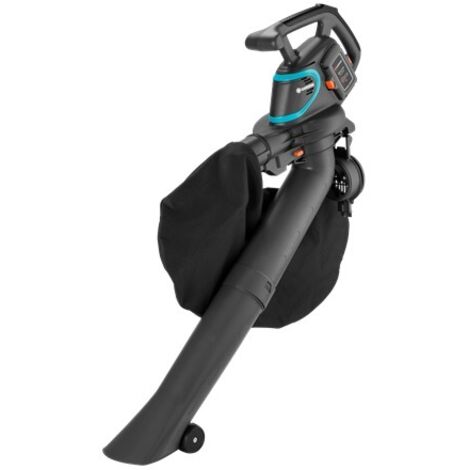 Gardena – Souffleur à batterie 40V – 42Ah Lithium-ion – Moteur sans balais PowerPlus – 3 en 1 : souffleur, aspirateur, broyeur - 40-Li