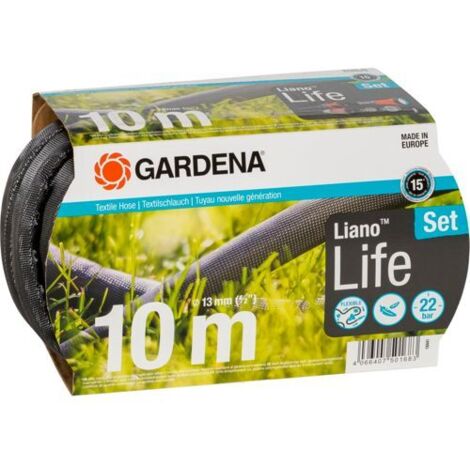 Gardena Textilschlauch Liano Life 1/2 , 10 m Set - Aktion