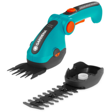 GARDENA Tijera cortacésped y cortasetos a batería Accu ConfortCut Li + accesorio cortasetos (09888-20)
