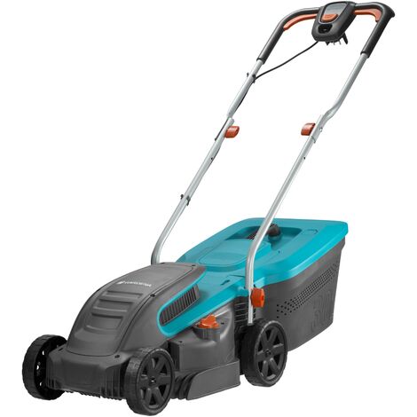 GARDENA Tondeuse électrique PowerMax™ 1200/32. Tondeuse Filaire / 1200W / Largeur de coupe 32 cm / Bac 30L / Pelouse jusqu'à 300m² (5032-20).