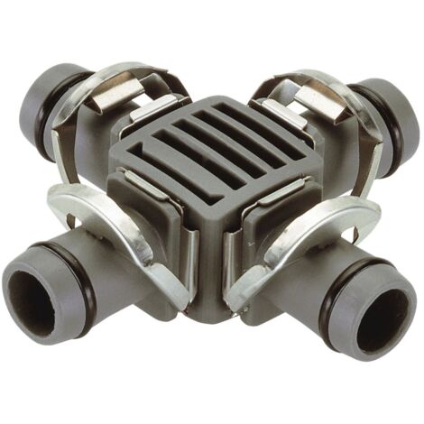 Gardena Traversa del sistema Micro-Drip 13 mm (1/2 pollice): Pratico raccordo per la diramazione del tubo di posa (Art. No 1346, 1347) (8339-20)