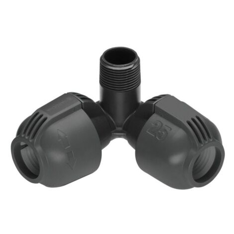 Gardena Winkelstück 25 mm x 3/4 Außengewinde Bewässerungssysteme