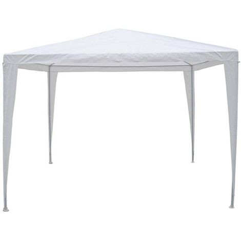 GARDENIA Gazebo a scatto 3x3xh.2,50 mt - colore bianco