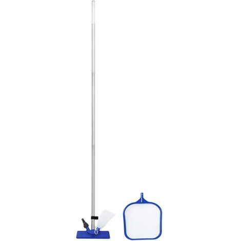 GARDENIA Kit pulizia piscina, ideale per strutture fino a 400 cm