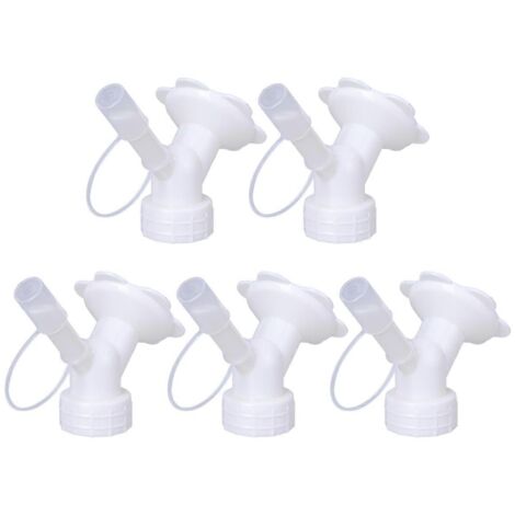 Gardening Sprinkler Nozzle Watering Tool for Planting 5Pcs Portable White