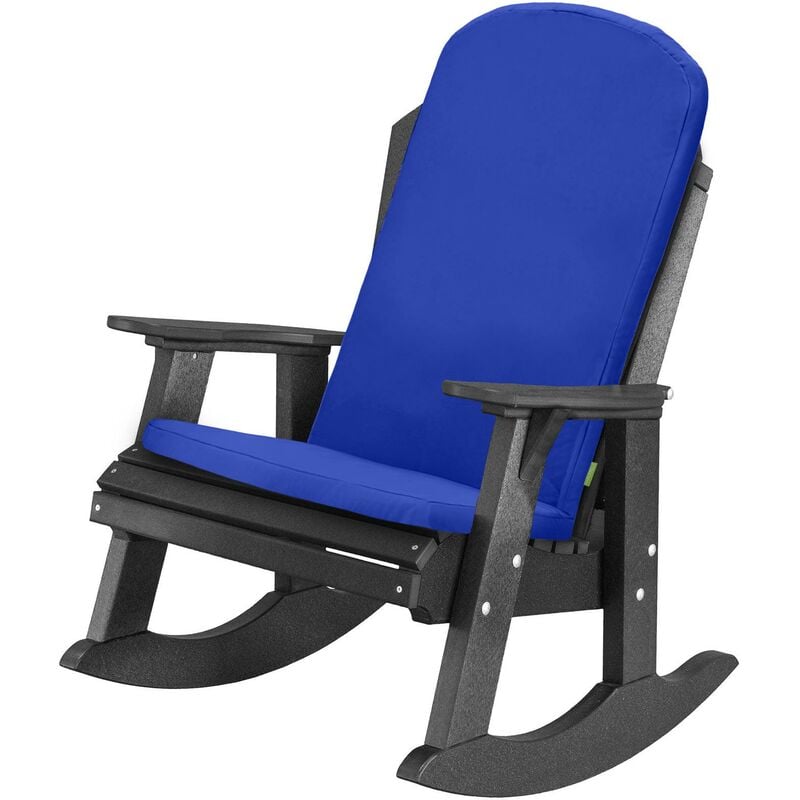 Gardenista - Coussin pour Chaise à dossier haut - Résistant à l'eau Coussins de Chaise pour Salon de Jardin - Bleu