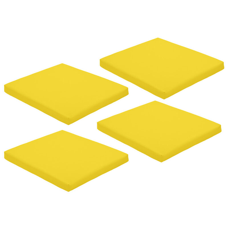 Gardenista - Coussins de Chaise de Jardin, Coussin de Siège de Chaise de Patio Résistant à l'eau 50x44x5cm Coussin de Siège Intérieur et Extérieur