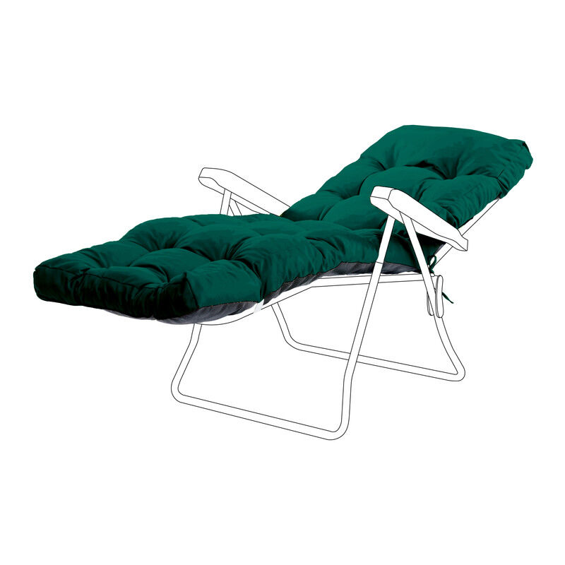 Gardenista - Coussin de chaise longue d'extérieur, coussin de chaise longue touffeté résistant à l'eau, coussins de chaise longue à vapeur 200x60x7
