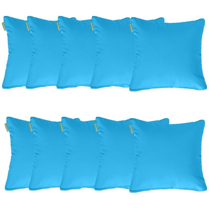 Gardenista - Coussin d'extérieur, Coussins Carrés 45x45 cm, Coussins de Chaise Résistants à l'eau avec Rembourrage en fibres Creuses, Coussin