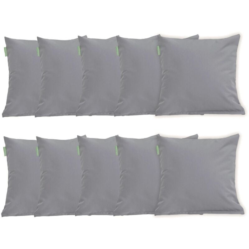 Gardenista - Coussin d'extérieur, Coussins Carrés 45x45 cm, Coussins de Chaise Résistants à l'eau avec Rembourrage en fibres Creuses, Coussin