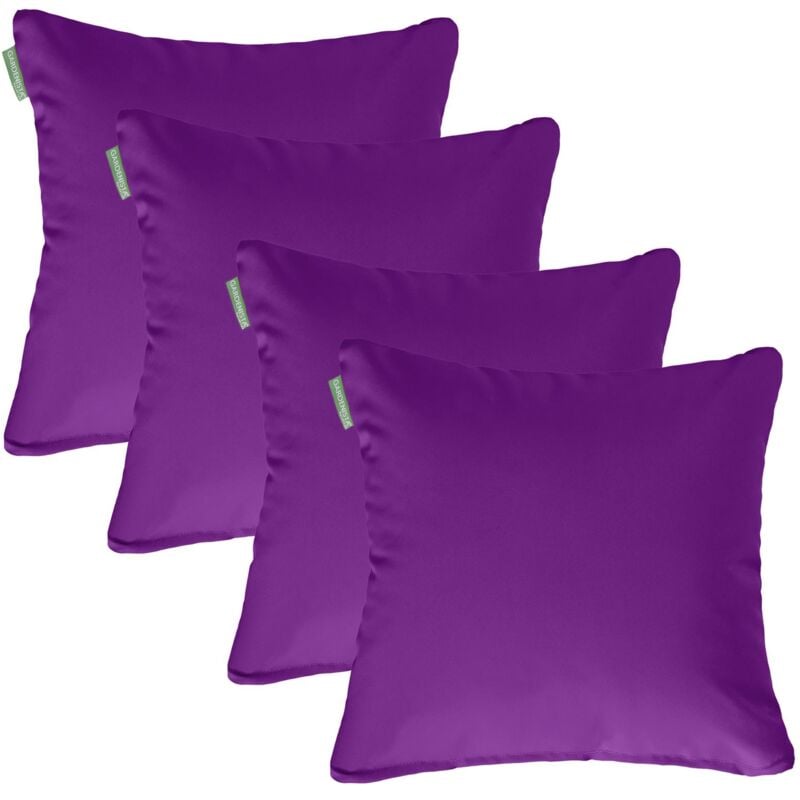 Gardenista - Coussin d'extérieur, Coussins Carrés 45x45 cm, Coussins de Chaise Résistants à l'eau avec Rembourrage en fibres Creuses, Coussin