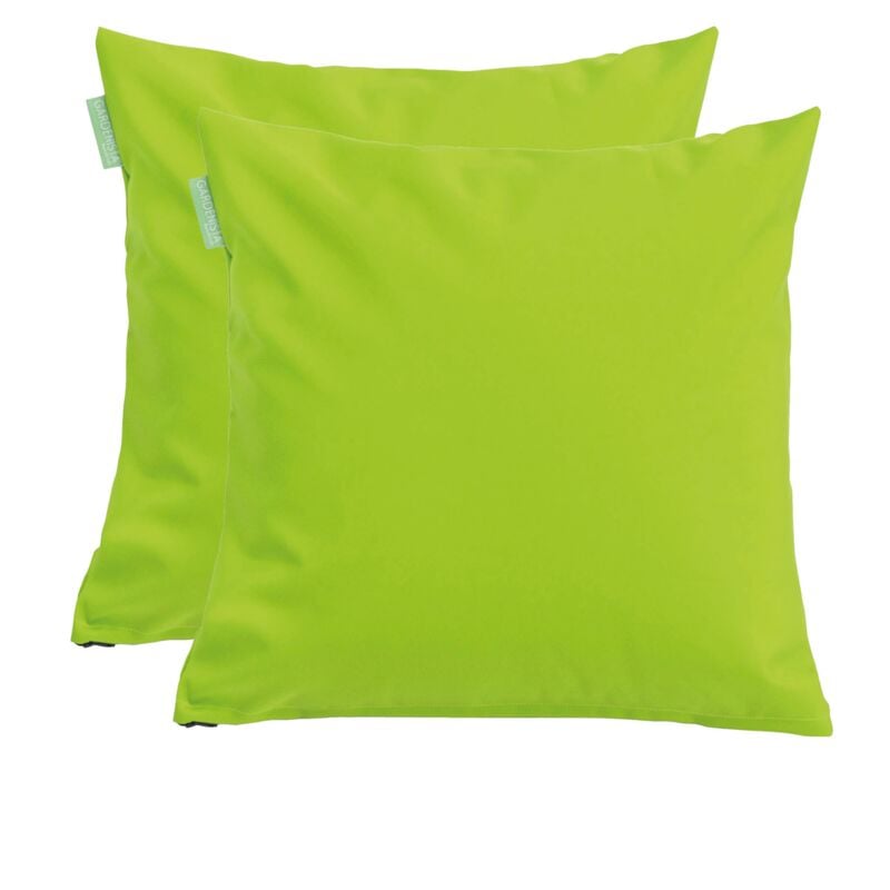 Gardenista - Coussin d'extérieur, Coussins Carrés 45x45 cm, Coussins de Chaise Résistants à l'eau avec Rembourrage en fibres Creuses, Coussin