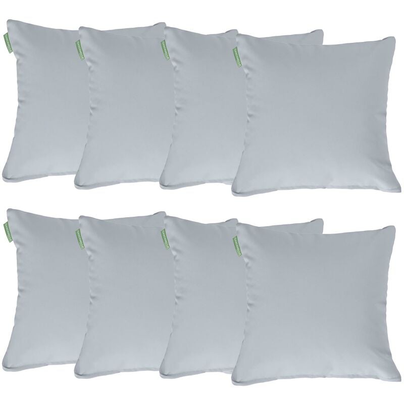 Gardenista - Coussin d'extérieur, Coussins Carrés 45x45 cm, Coussins de Chaise Résistants à l'eau avec Rembourrage en fibres Creuses, Coussin