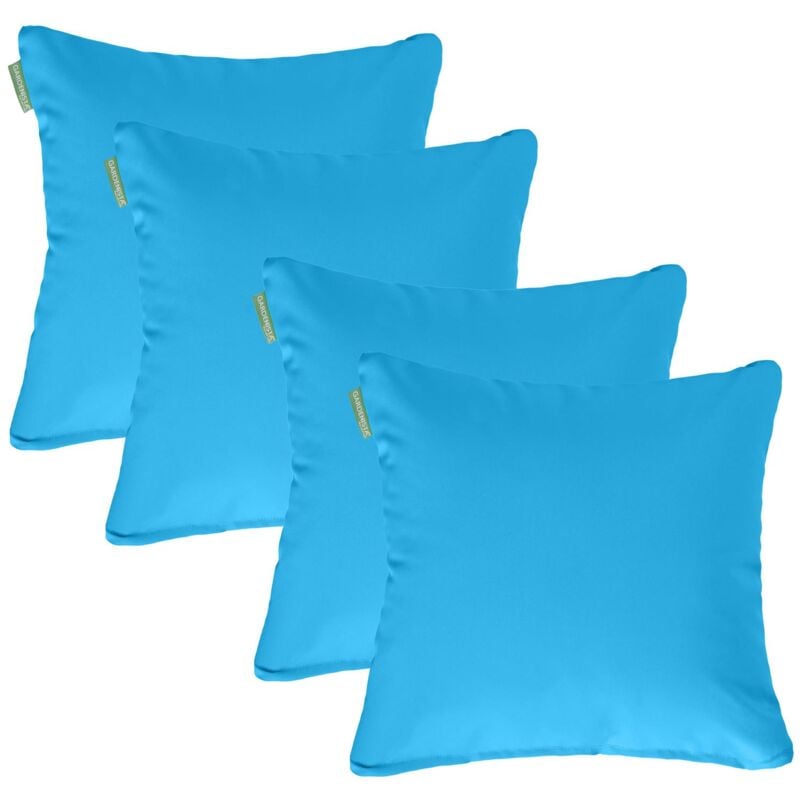 Gardenista - Coussin d'extérieur, Coussins Carrés 45x45 cm, Coussins de Chaise Résistants à l'eau avec Rembourrage en fibres Creuses, Coussin