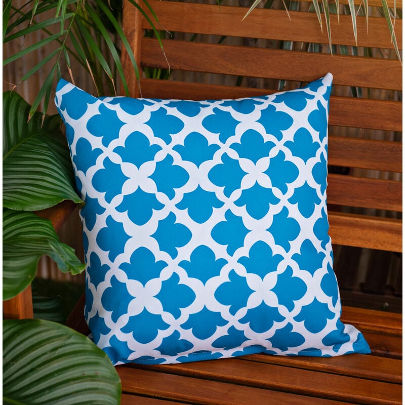 Gardenista - Coussins d'Extérieur, Coussins Carrés Résistants à l'eau Avec Rembourrage, Oreillers Imprimés légers Pour la Décoration de Jardin, 45x45