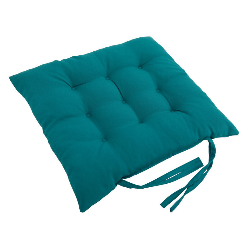 Loft 25 - Coussin de Chaise Pour Salon, Coussin d'assise d'Intérieur avec Attaches, Coussins de Chaise Pour Salle à Manger, 40x40 cm Coussins de