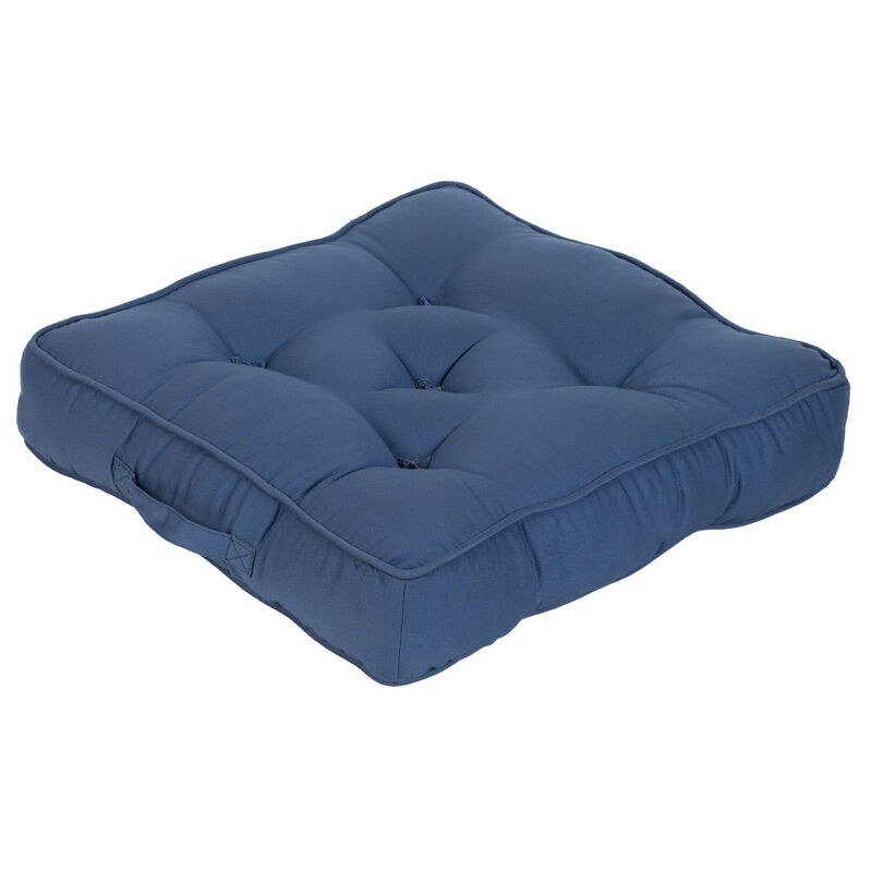 Loft 25 - Coussin de sol épais pour intérieur, Galette de siège touffeté xxl avec poignée de transport pour canapé, coussins rehausseurs doux et