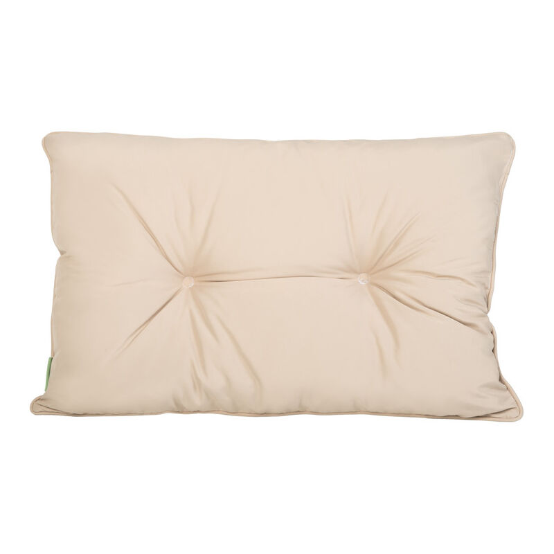 Gardenista - Coussins de dossier touffetés d'extérieur pour meubles en rotin, coussins touffetés résistants à l'eau pour terrasse de jardin, 60x40 cm