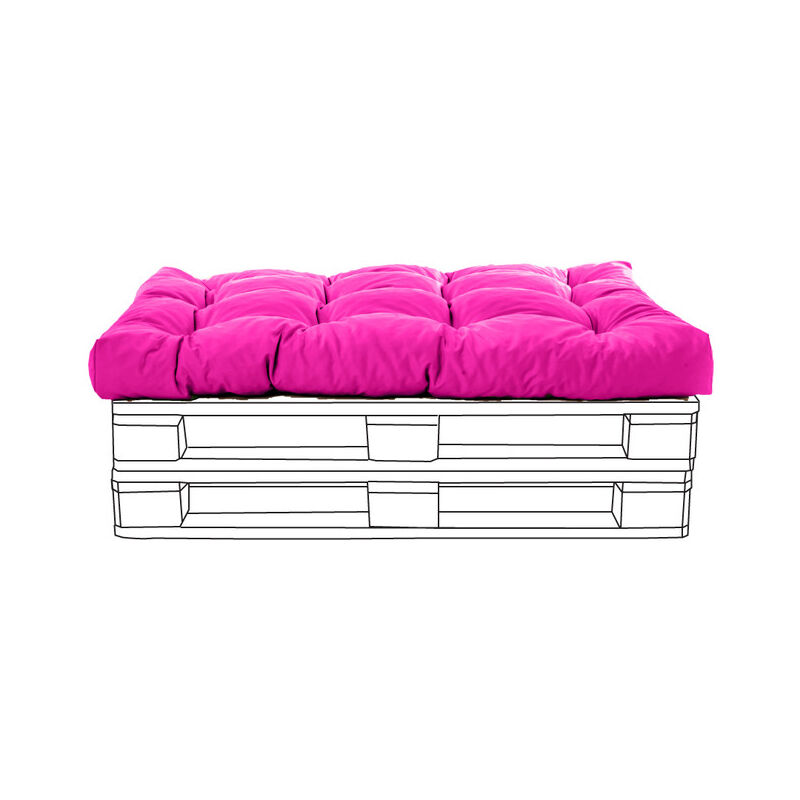 Gardenista - Coussins Touffetés Dextérieur Pour Meubles en Palettes, 120x80x10cm Résistants à l'eau, Coussins de siège prêts à Remplir Pour Jardin