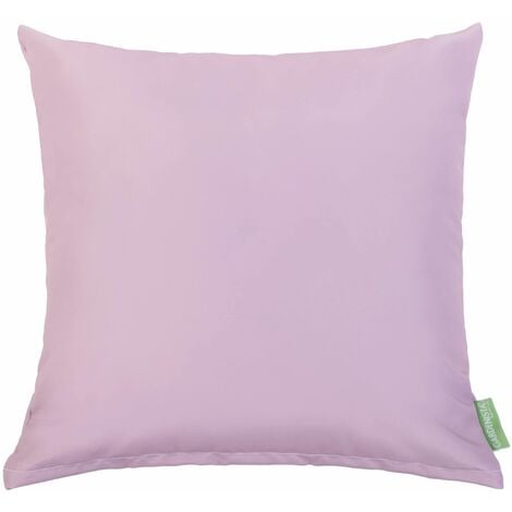 Gardenista Cuscini Decorativi, 45x45 Cuscini Decorativi Impermeabili con Rivestimento Sfoderabile Facile da Pulire, Pianura, Lavanda