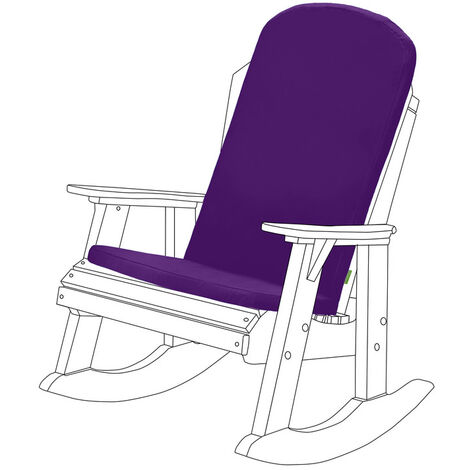Cuscini sedie viola