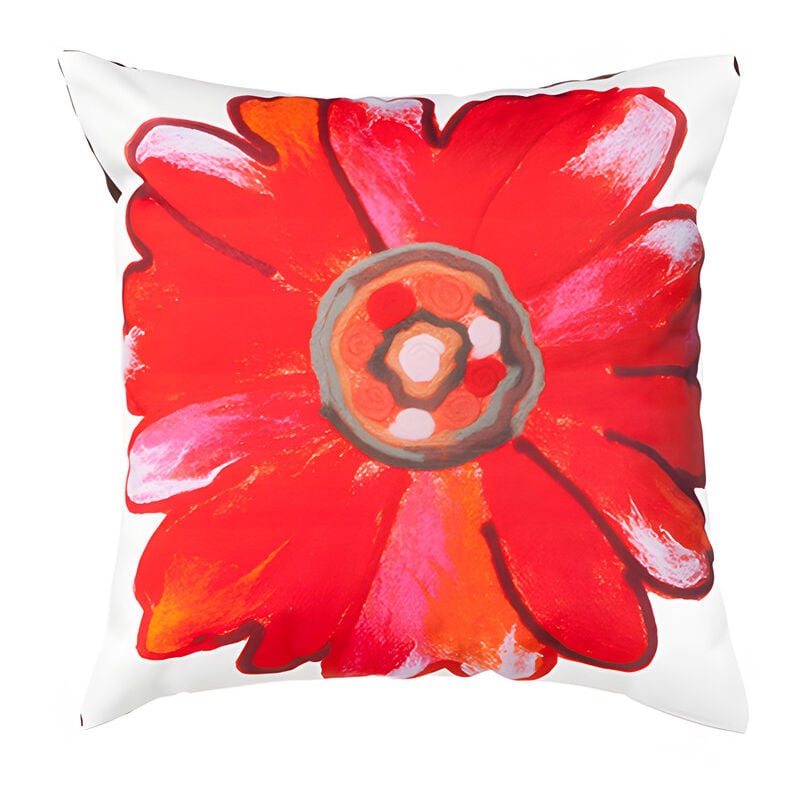 Gardenista - Coussins imprimés d'extérieur, coussins résistants à l'eau pour jardin, 45x45 cm coussins dispersés avec rembourrage en fibres creuses,