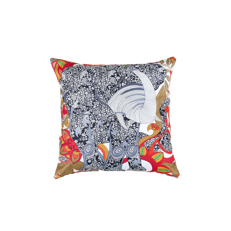 Gardenista - Coussins imprimés éléphants, coussins décoratifs résistants à l'eau pour jardin, coussins dispersés 45x45 cm avec rembourrage en fibres