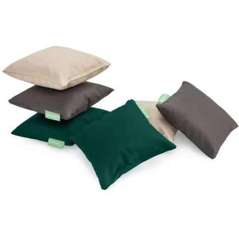 Gardenista Garden Mini Cushion 20cm x 20cm Outdoor Furniture Scatter Small 6 Piece Pillow set