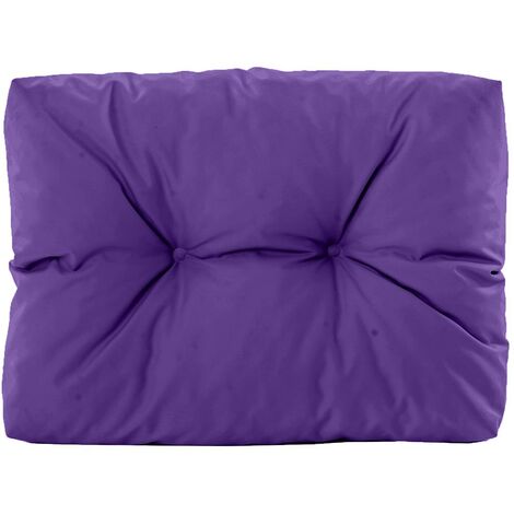 Gardenista Pallet Sofa Cushions Water Resistant Fabric Euro Pallet Size Outdoor Garden Seat, Purple