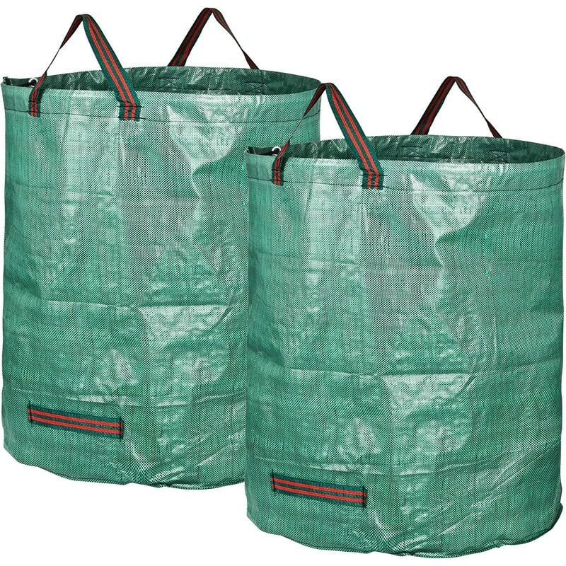 Langray - GardenMate 2x sac de jardin 272l en tissu polypropylène robuste (PP)
