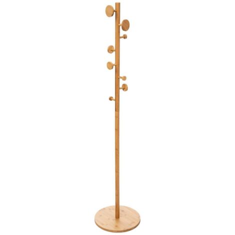 Garderobe 8 haken bambus  - 5five