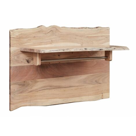 Garderobe Akazie 100x32x60 natur lackiert PURE ACACIA 715