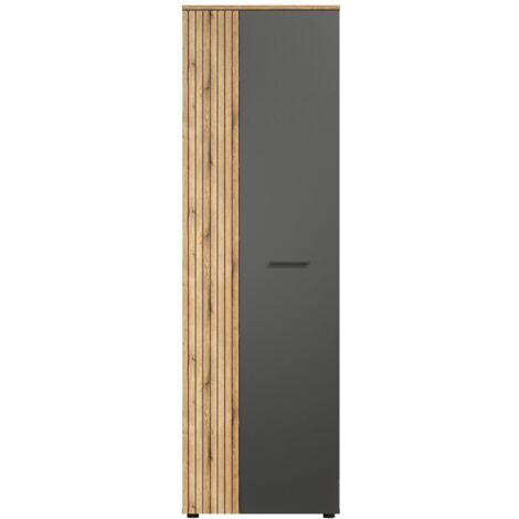 Garderobenschrank 2 Türen B60 cm – ESTEBAN