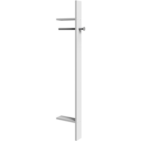 Garderobenstange für Kleiderschrank JOHANNESBURG-43 in weiß, B/H/T: ca. 32/179/12 cm