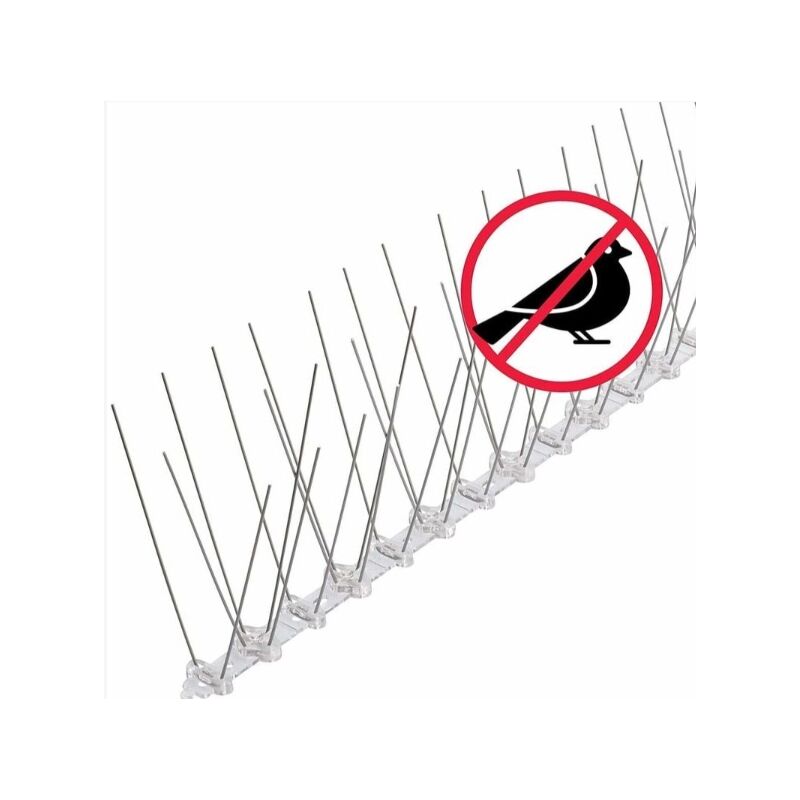 Alovez - Gardez vos espaces propres et sécurisés avec notre repulsif pigeon 3 mètres et répulsif pour insectes et animaux de qualité supérieure