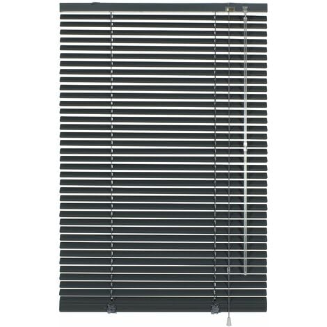 Veneziane da Interno 70 x 320 cm per proteggere dalla luce e caldo Persiane  per finestre per interni con catena regolabile Per Ufficio, Bagno, Grigio