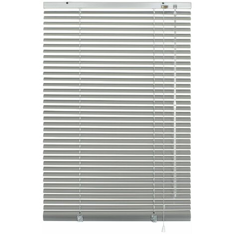 Gardinia 6926 Veneziane di Alluminio 25 mm, 120 cm x 240 cm, Argento