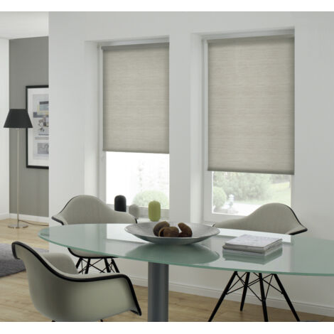 Gardinia EasyFix Rollo grau-melange 120 x 150 cm