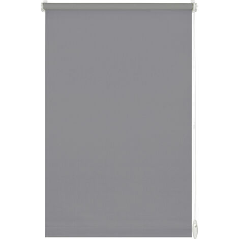 Gardinia EasyFix Rollo steingrau 120 x 150 cm