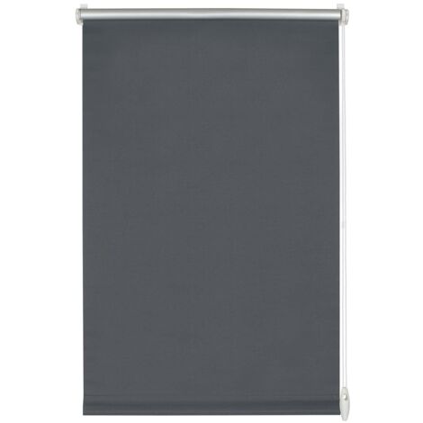Gardinia EASYFIX Tenda a Rullo, Poliestere, Ardesia, 95x210